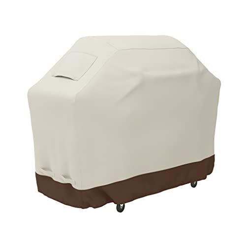 Amazon Basics 60″ Waterproof Grill Cover, Beige