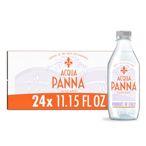 Acqua Panna Natural Spring Water, 11.15 oz, 24 Pack