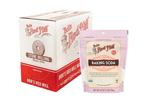 Bob’s Red Mill Baking Soda, 16oz (4 Pack) – Non GMO, Vegan
