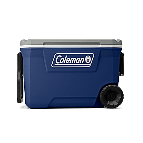 Coleman Classic 62-Quart Wheeled Cooler, Keeps Ice 5 Days