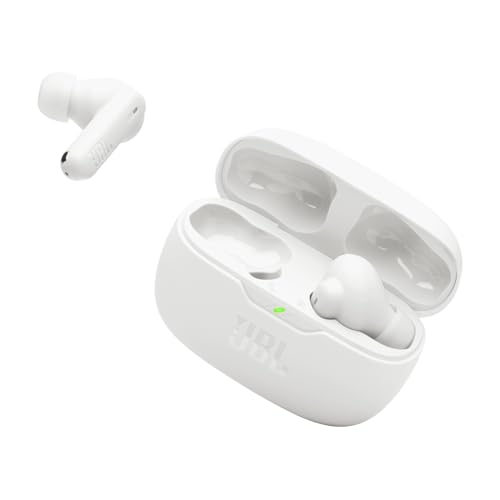 JBL Vibe Beam 2 Wireless Noise Cancelling Earbuds, 40Hrs Playback (White)
