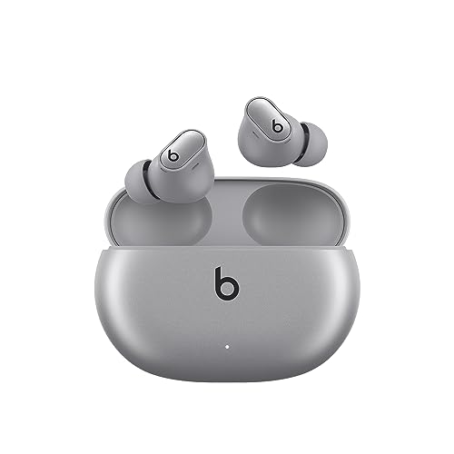 Beats Studio Buds + Noise Cancelling Wireless Earbuds – Cosmic Silver