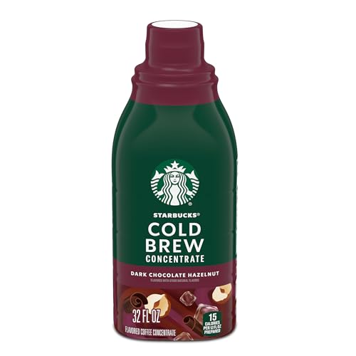 Starbucks Dark Chocolate Hazelnut Cold Brew Concentrate (32oz)