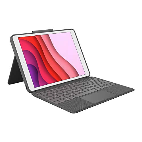 Logitech Combo Touch iPad Keyboard Case with Trackpad – Graphite
