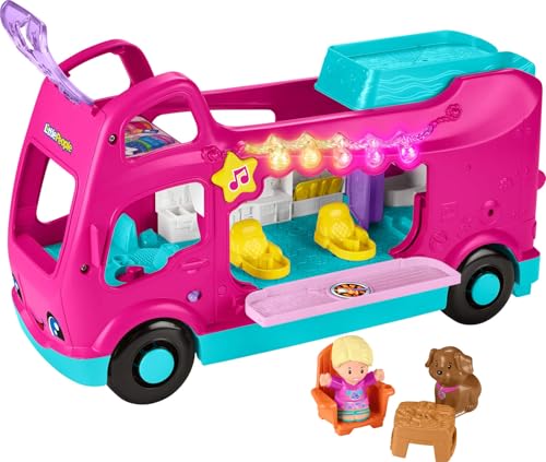 Fisher-Price Barbie Dreamcamper RV Playset with Music & Lights