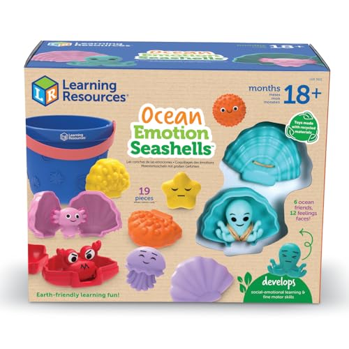 Ocean Emotions Seashells & Animals Sensory Toys Set
