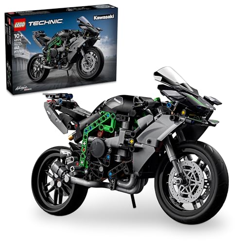 LEGO Technic Kawasaki Ninja H2R Motorcycle Toy, Ages 10+, 42170