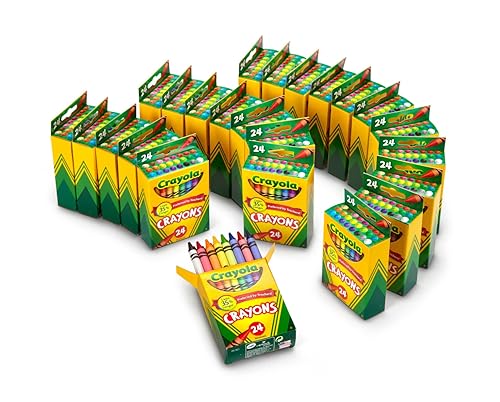 Crayola Crayons Bulk Pack, Essential School Supplies