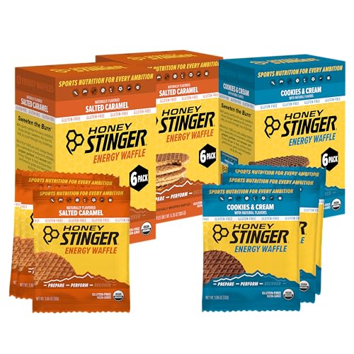 Honey Stinger Organic Gluten-Free Energy Waffle Variety Pack