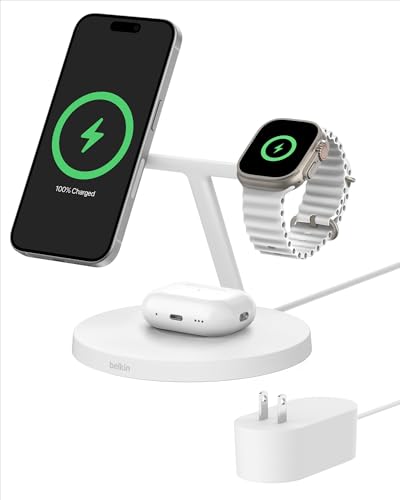 Belkin 3-in-1 MagSafe Wireless Charger for Apple Devices