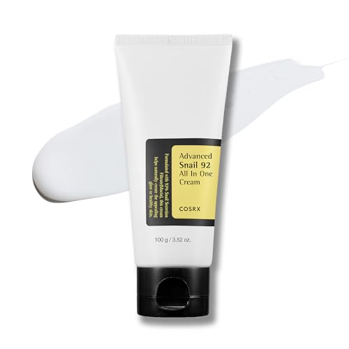 COSRX Snail Mucin Moisturizer for Dry, Sensitive Skin, 3.52 Fl Oz