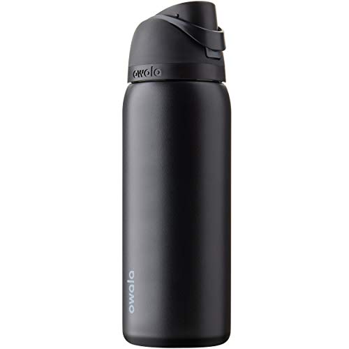 Owala FreeSip 32 Oz Dark Insulated Water Bottle with Straw