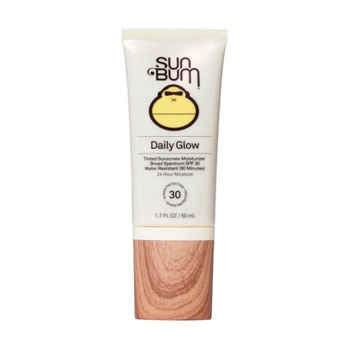 Sun Bum SPF 30 Tinted Face Sunscreen, Dewy Finish, 1.7 oz