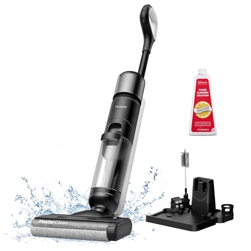 Ultenic Cordless Wet/Dry Vacuum Mop, 50min Runtime, AC1 Elite
