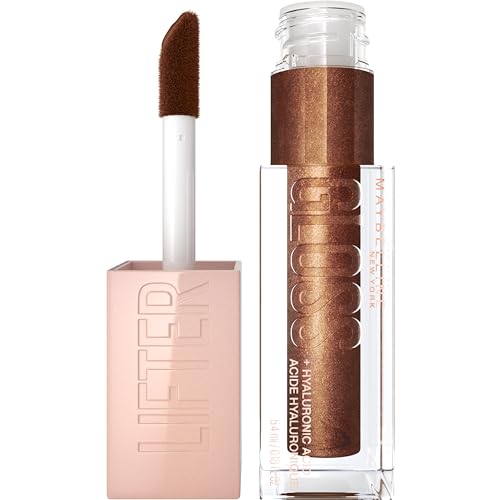 Maybelline Lifter Gloss, Hydrating Shine, Crystal Golden, 0.18oz