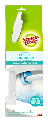 Scotch-Brite Toilet Scrubber Kit with Refills & Caddy
