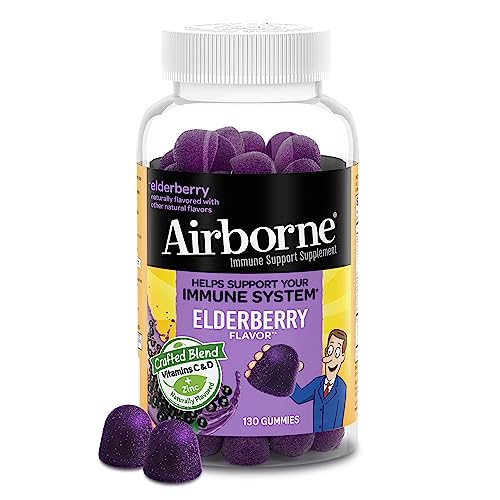 Elderberry & Zinc Immune Support Gummies, 130 Count