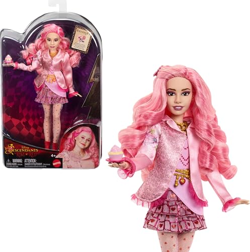 Mattel Disney Descendants Bridget Doll, Young Queen of Hearts