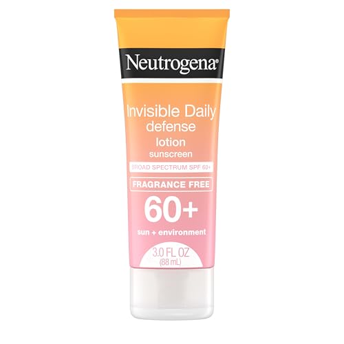 Neutrogena SPF 60+ Fragrance-Free Sunscreen, 3.0 oz