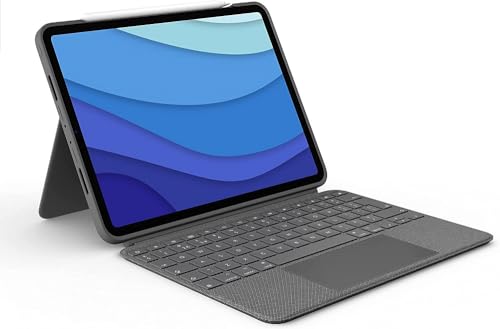 Logitech Combo Touch iPad Pro Keyboard Case – Oxford Gray
