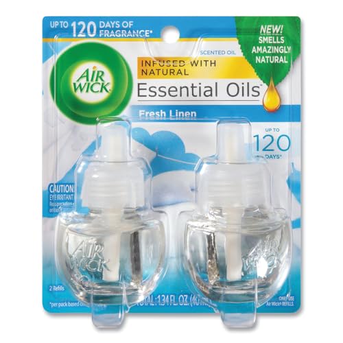 Air Wick Fresh Linen Oil Refill, 2 ct