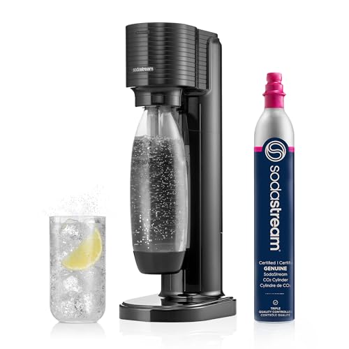SodaStream Gaia Black Sparkling Water Maker