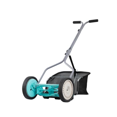 American Lawn Mower 14″ Push Reel Mower with Grass Catcher