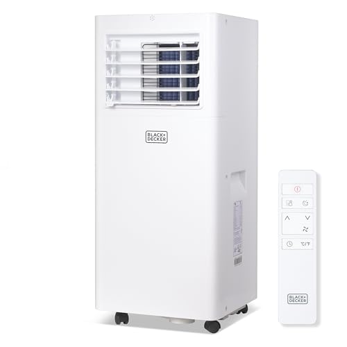 BLACK+DECKER 8,500 BTU Portable Air Conditioner with Remote