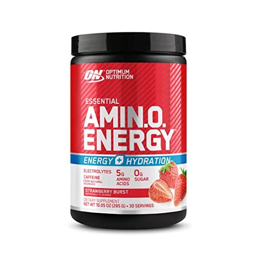 Optimum Nutrition Amino Energy, Strawberry, 30 Servings