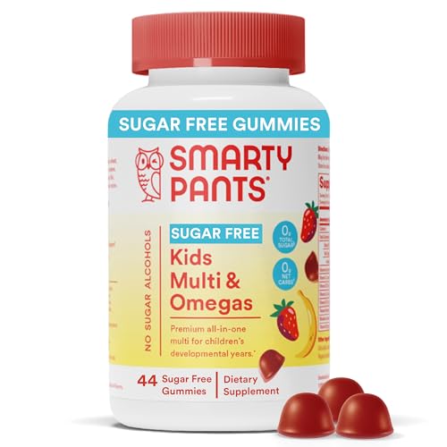 SmartyPants Kids Sugar-Free Multivitamin Gummies, 44 Count
