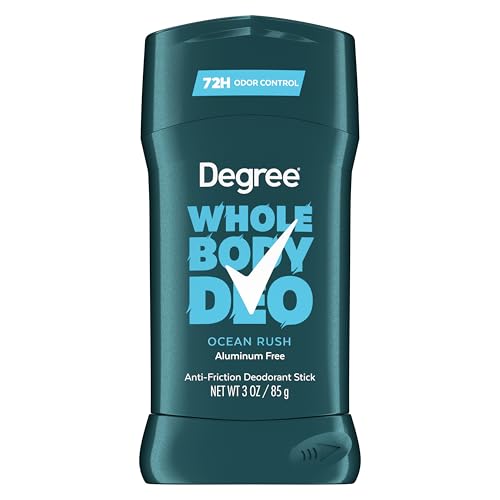 Degree Men Ocean Rush Deodorant Stick, Aluminum-Free, 72H Protection