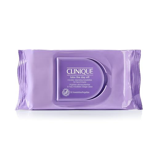 Clinique Micellar Makeup Remover Wipes for Face & Eyes