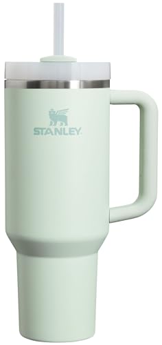 STANLEY 40 oz Insulated Tumbler with Handle & Straw, Mist