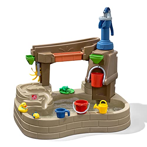 Step 2 Pump & Splash Water Table with 10 Accessories