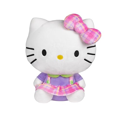 Hello Kitty Neon Plush, 12-Inch – Official Sanrio, Ages 6+