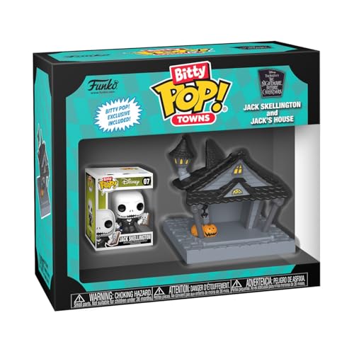 Funko Pop! Bitty Town: Jack & House – Nightmare Before Christmas