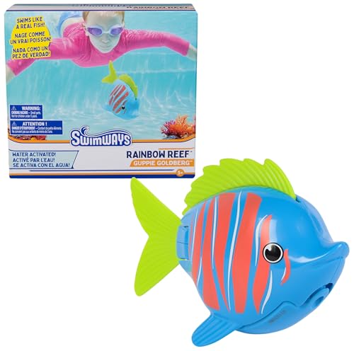 SwimWays Rainbow Reef Fish Toy – Kids Pool Accessory
