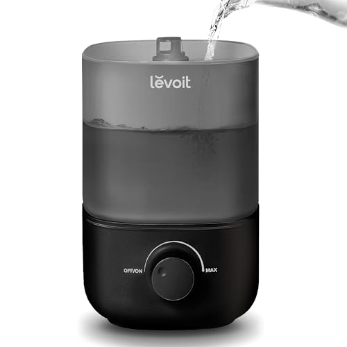 LEVOIT 2.5L Ultrasonic Cool Mist Humidifier, Black