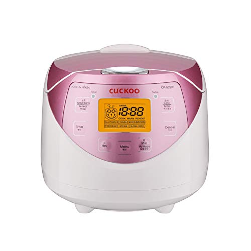 CUCKOO 6-Cup Micom Rice Cooker with LCD & Auto Clean