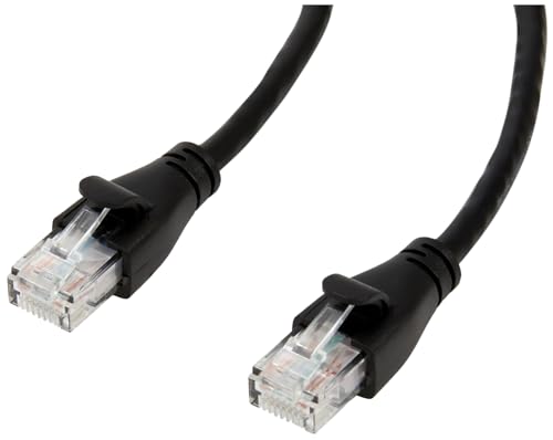 Amazon Basics Cat 6 Ethernet Cable, 3ft, Black