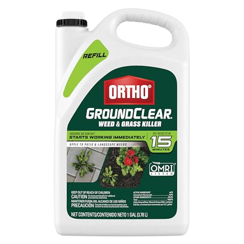 Ortho GroundClear Weed Killer Refill, 1 gal, OMRI Listed
