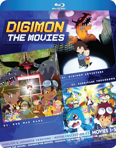 Digimon Movies 1-3 Collection [Blu-ray]
