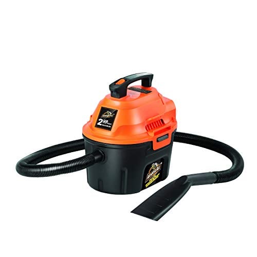 Armor All 2.5 Gal 2HP Wet/Dry Shop Vacuum, Orange