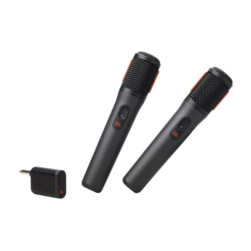 JBL PartyBox Wireless Microphones – 20hr Battery, Clear Sound