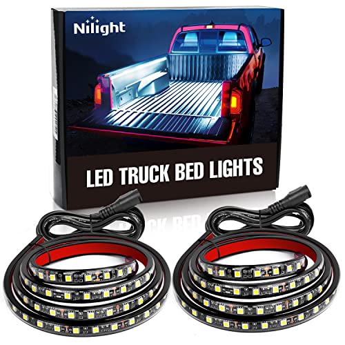 Nilight 60″ LED Bed Strip Kit for Truck/SUV/RV, Waterproof