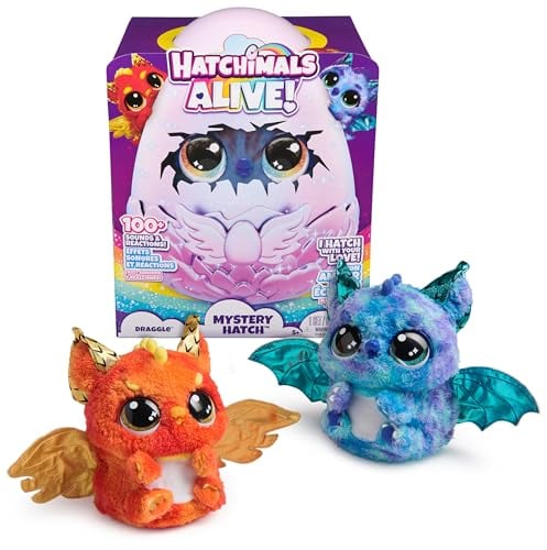 Hatchimals Alive Mystery Draggle: Interactive Egg & Toy for Kids