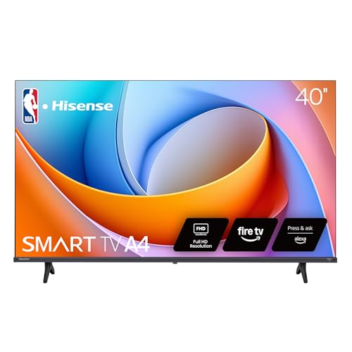 Hisense 40″ A4 Series FHD Smart TV, Alexa, 2025 Model