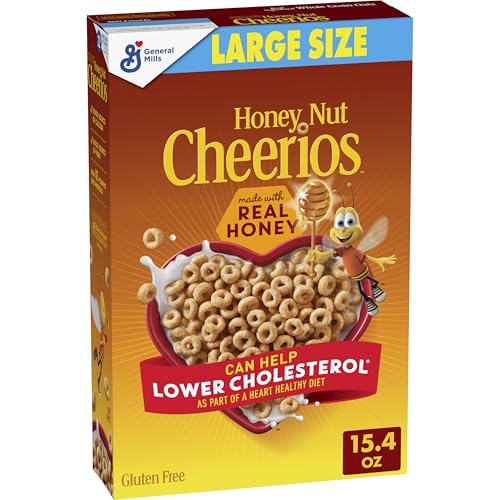 Heart Healthy Honey Nut Cheerios, Gluten-Free, 15.4 oz