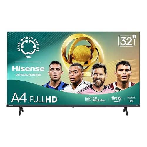 Hisense 32″ A4 Series FHD Smart TV, Alexa Built-in