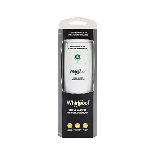 Whirlpool Fridge Ice & Water Filter 4, Single-Pack